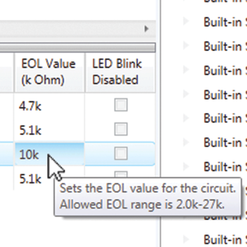 Programmable EOLs