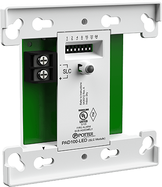 thumbnail image 2 of Potter PAD100-MIM Fire Detection Module – PAD100 Series Addressable Interface 2 of 6