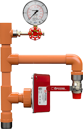 How to Wire a Potter VSR Flow Switch to a Bell 